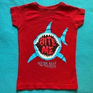 Bite Me Shark Reef Aquarium at Mandalay Bay Las Vegas T-shirt